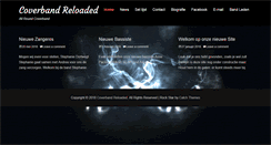 Desktop Screenshot of coverbandreloaded.nl